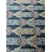 Иранский ковер QUM Silk 10008 Синий - фото №5